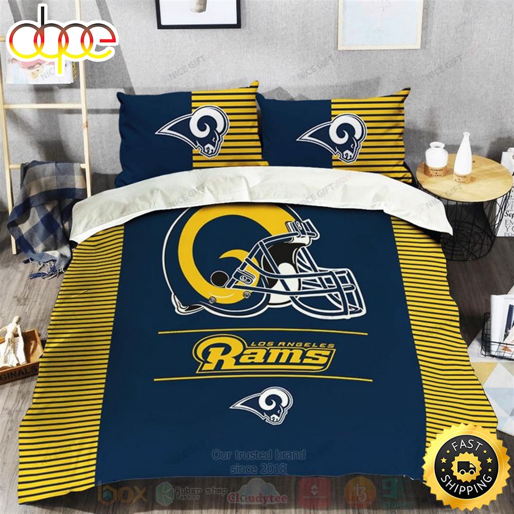 Sportswearmerch Los Angeles Rams NFL Special Edition Bedding Set For Fan