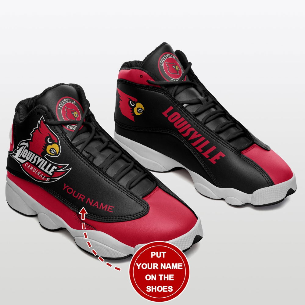 Sportswearmerch Louisville Cardinals NCAA AJ13 Sneakers Shoes For Men And Women