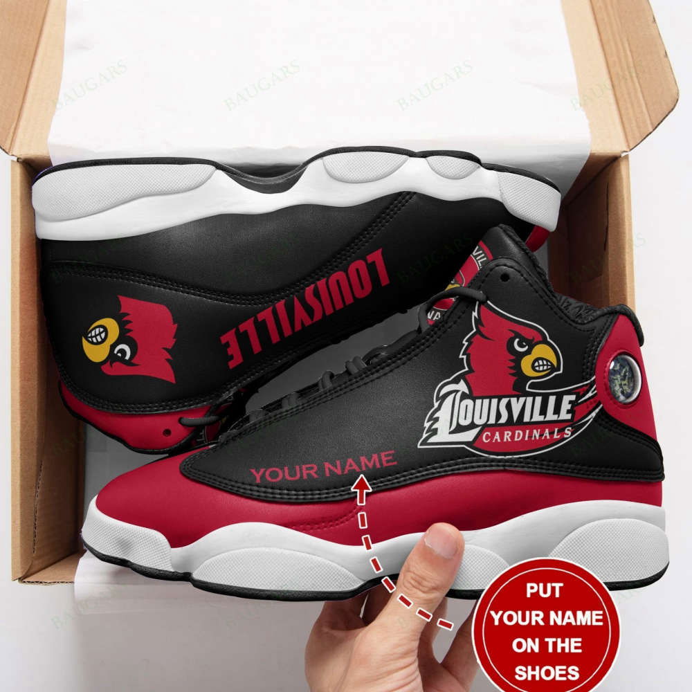 Sportswearmerch Louisville Cardinals NCAA AJ13 Sneakers Shoes For Men And Women