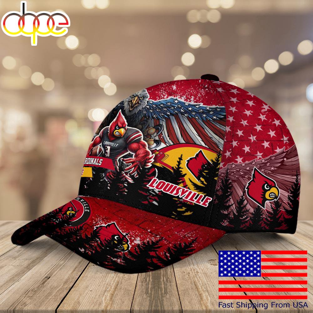 Sportswearmerch Louisville Cardinals NCAA Classic Cap For Fan