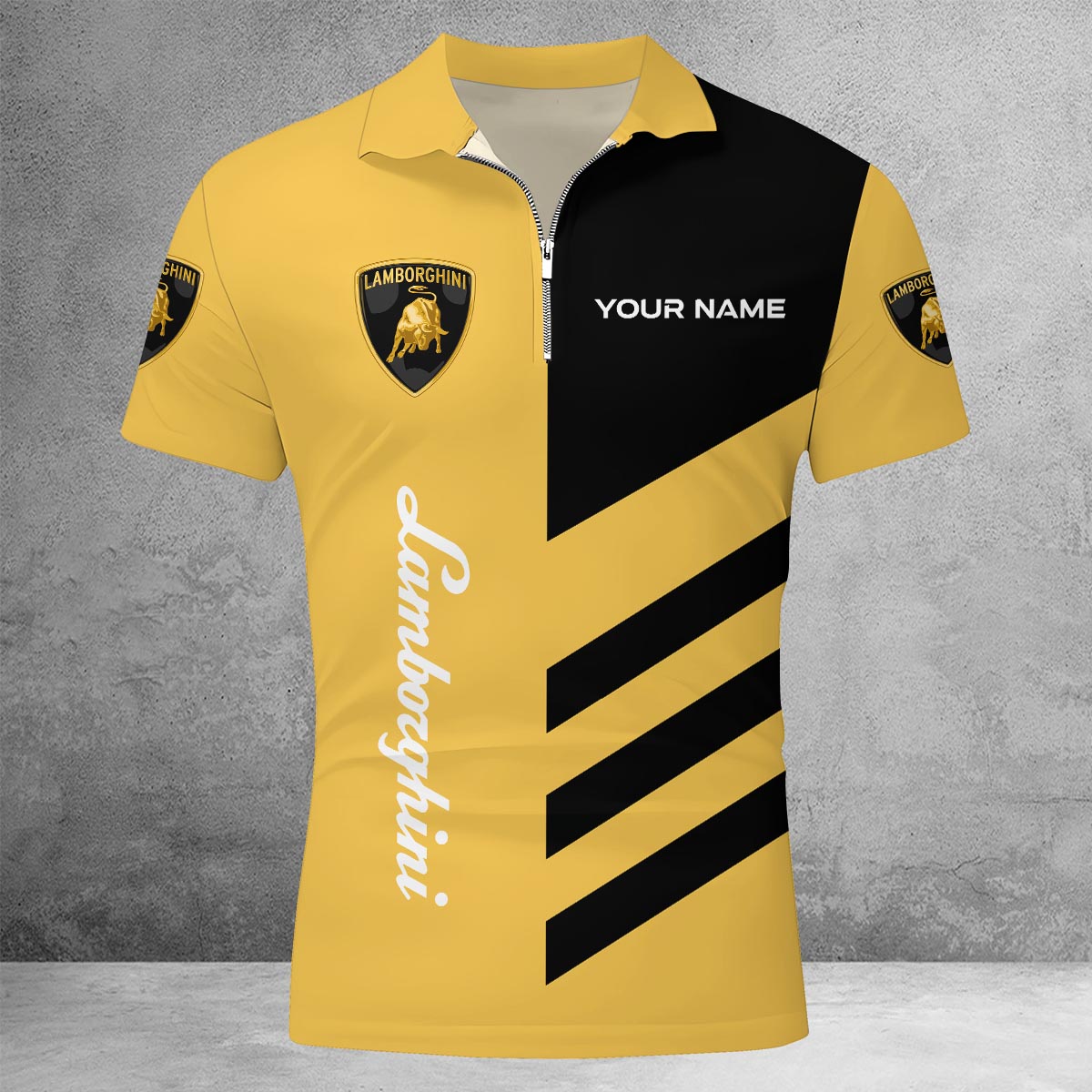 Sportswearmerch Louisville Cardinals NCAA Lapel Zip Polo Shirt For Fan