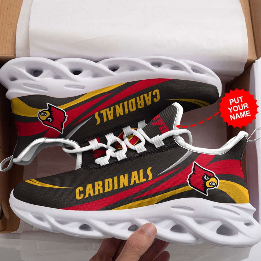 Sportswearmerch Louisville Cardinals NCAA Max Soul Shoes Sneakers For Men And Women