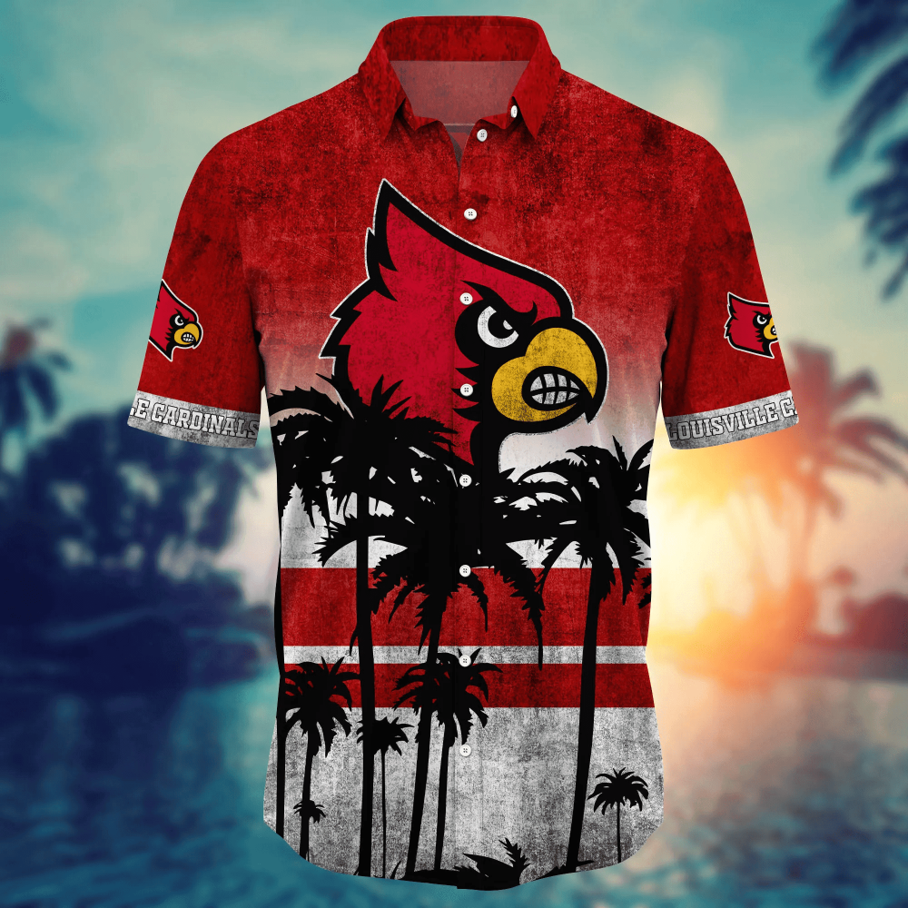 Sportswearmerch Louisville Cardinals NCAA Personalized Hawaiian Shirt For Fan