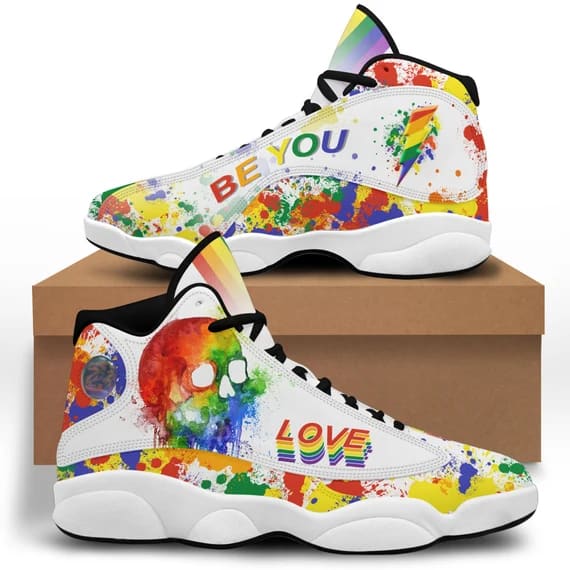 Sportswearmerch Love Be You AJ13 Sneakers Shoes For Men And Women