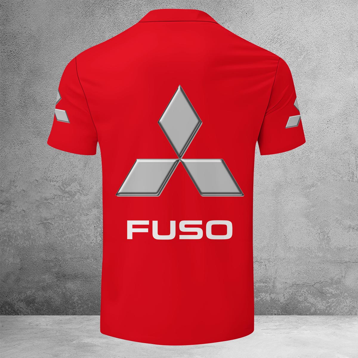 Sportswearmerch LS Tractor Lapel Zip Polo Shirt For Fan