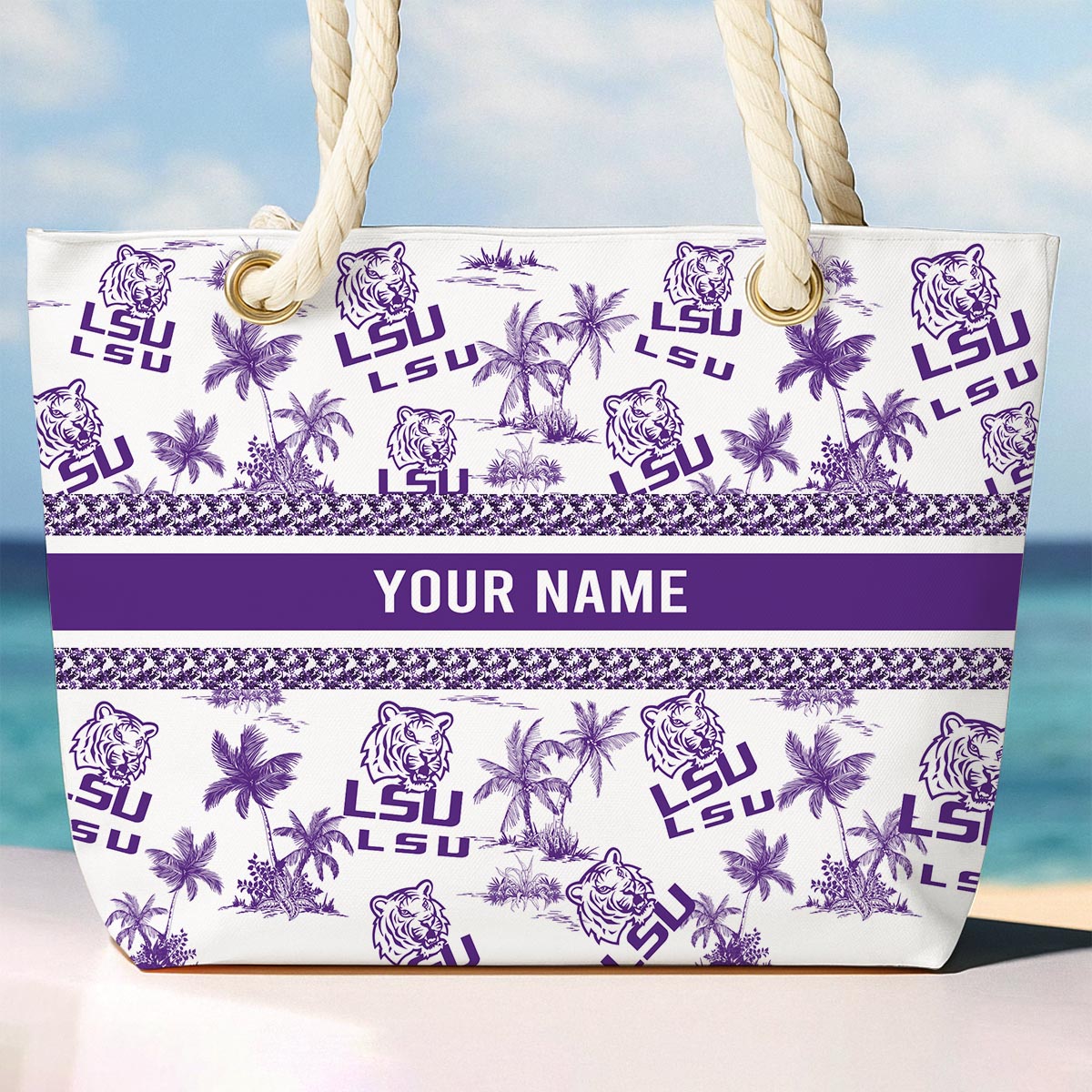 Sportswearmerch LSU Tigers NCAA Beach Bag For Fan