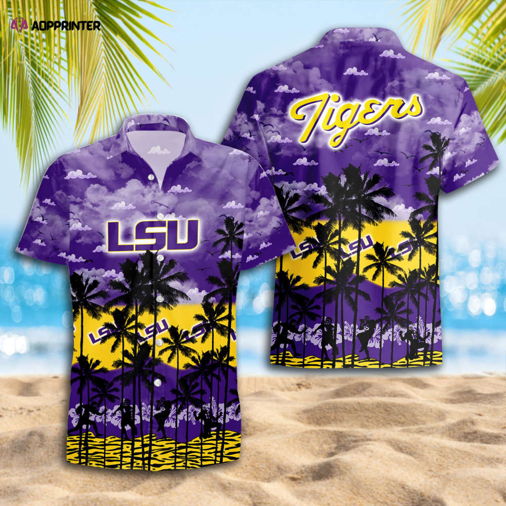 Sportswearmerch LSU Tigers NCAA Personalized Hawaiian Shirt For Fan