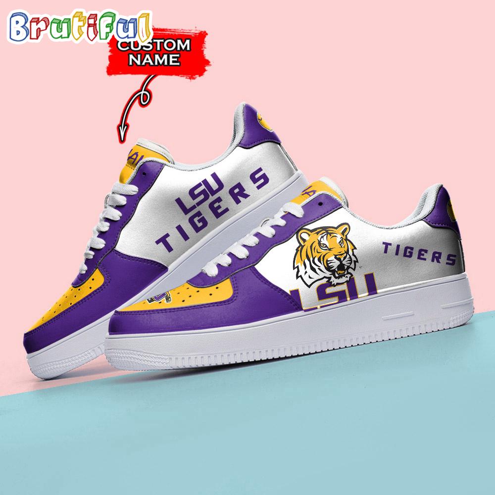 Sportswearmerch LSU Tigers NCAA Sporty Air Low-Top Shoes For Men And Women