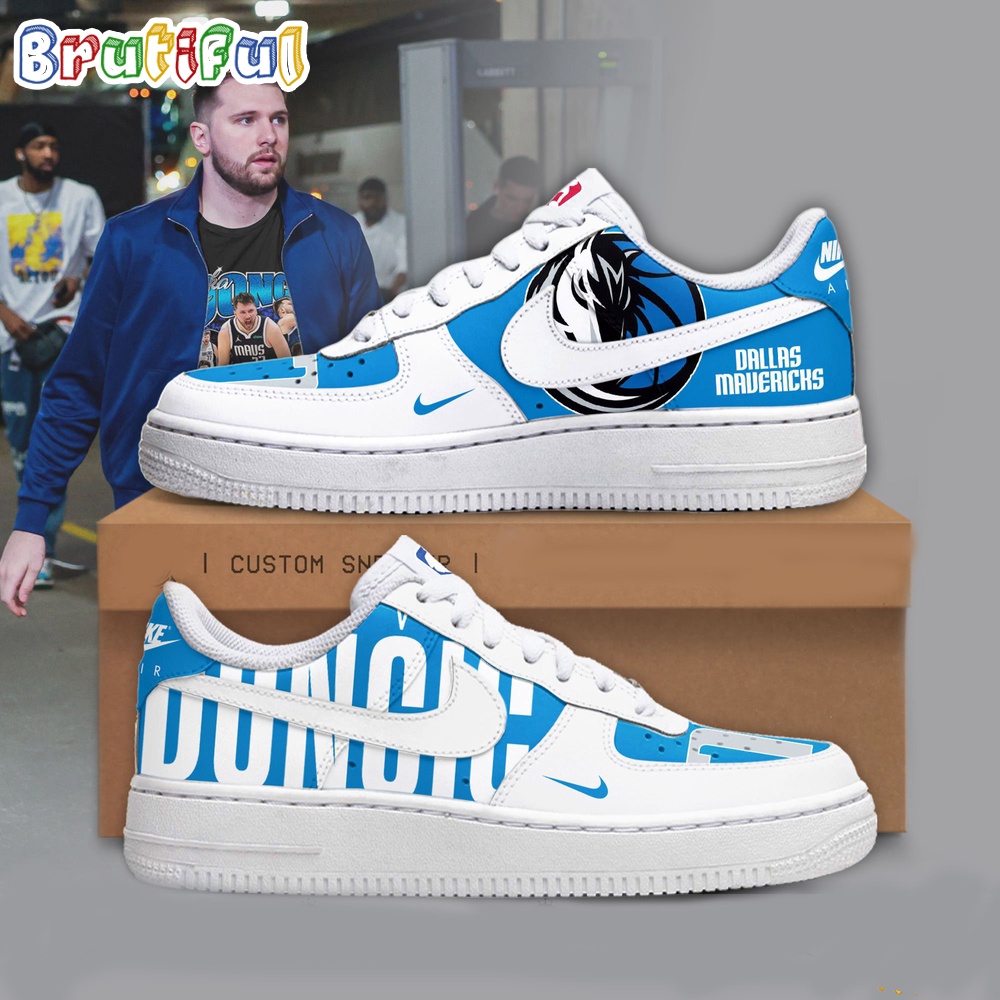 Sportswearmerch Luka Doncic x Dallas Mavericks NBA Air Low-Top Shoes For Men And Women