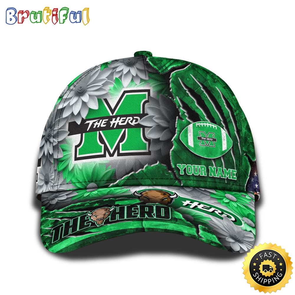 Sportswearmerch Marshall Thundering Herd NCAA Classic Cap For Fan