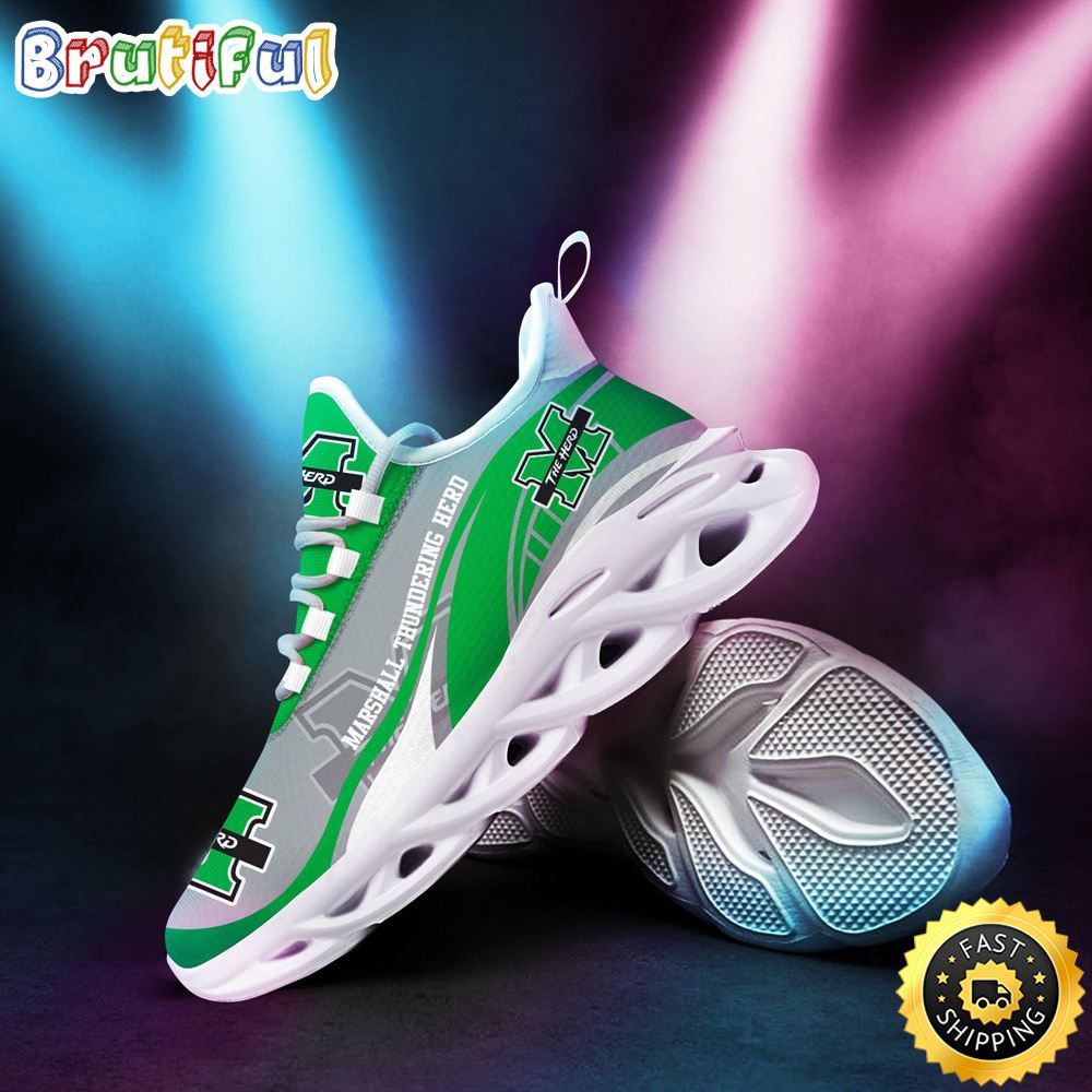 Sportswearmerch Marshall Thundering Herd NCAA Sneakers Max Soul Shoes For Fan