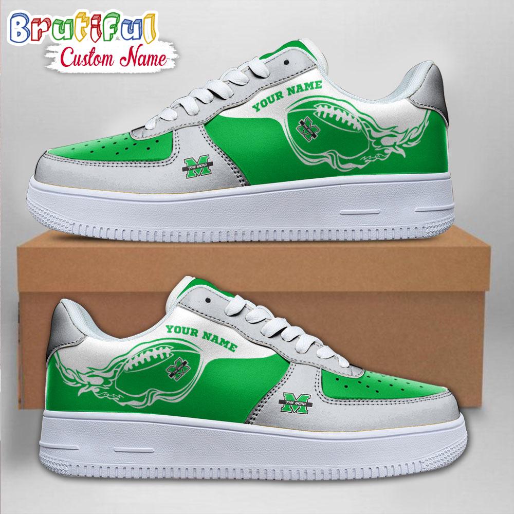 Sportswearmerch Marshall Thundering Herd NCAA Sporty Air Low-Top Shoes For Men And Women