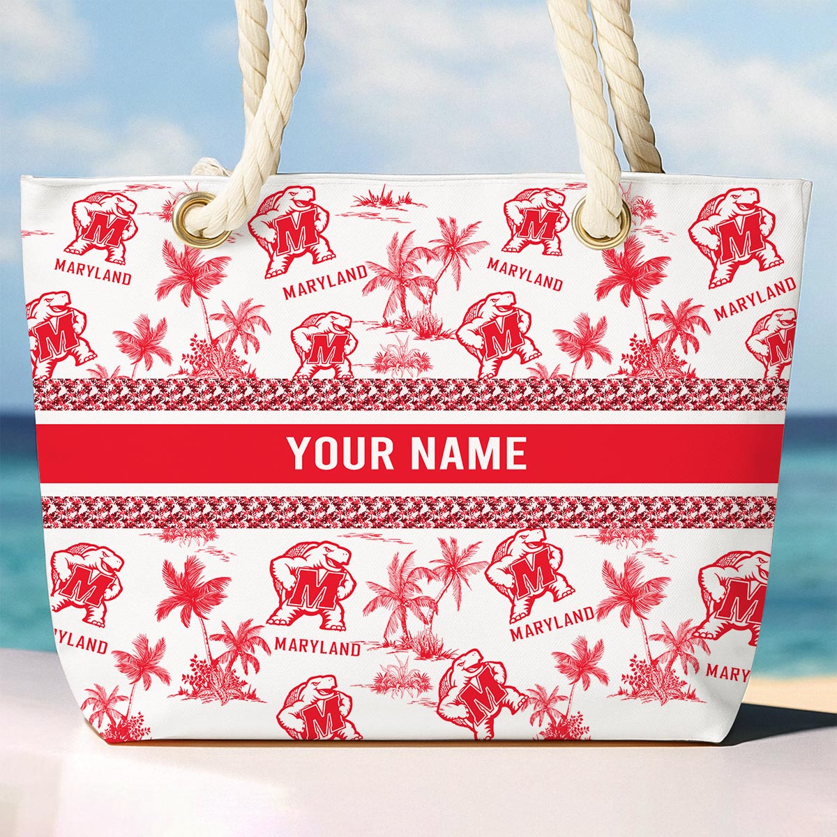 Sportswearmerch Maryland Terrapins NCAA Beach Bag For Fan