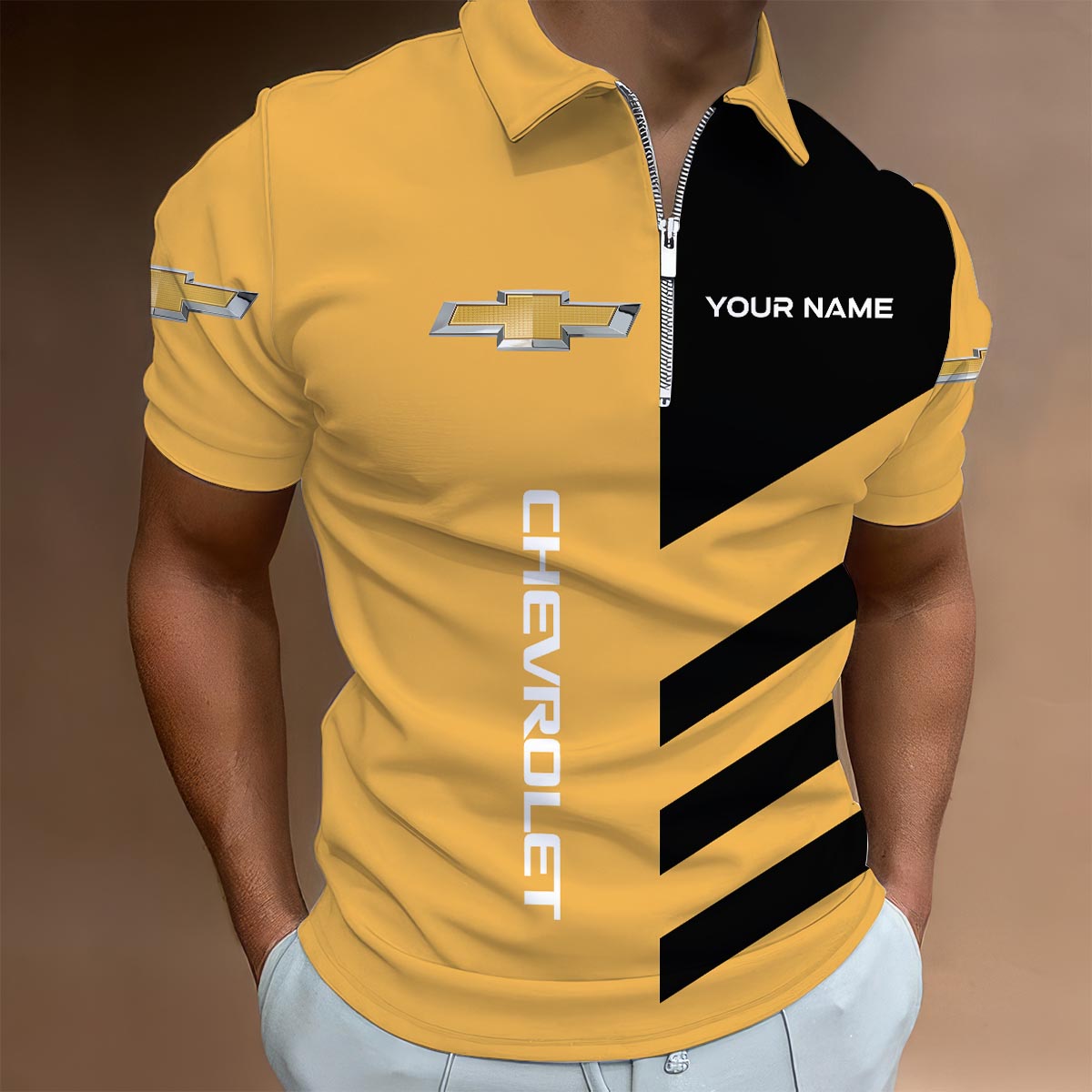 Sportswearmerch Mazda Car Lapel Zip Polo Shirt For Fan