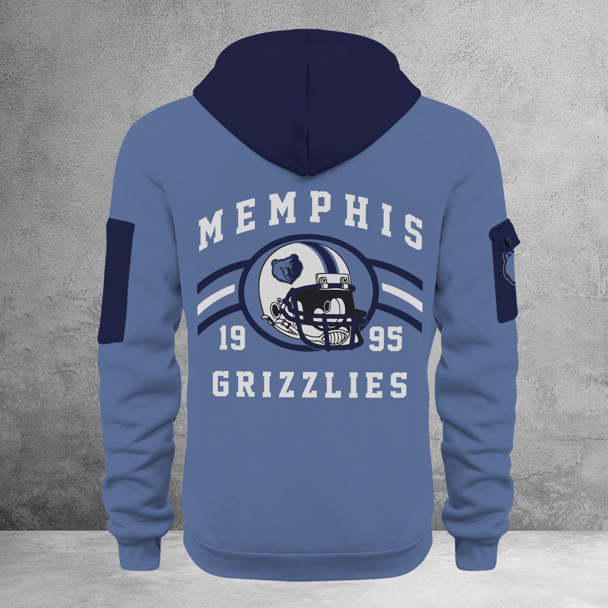 Sportswearmerch Memphis Grizzlies NBA Half Zip Hoodie Personalized For Fan