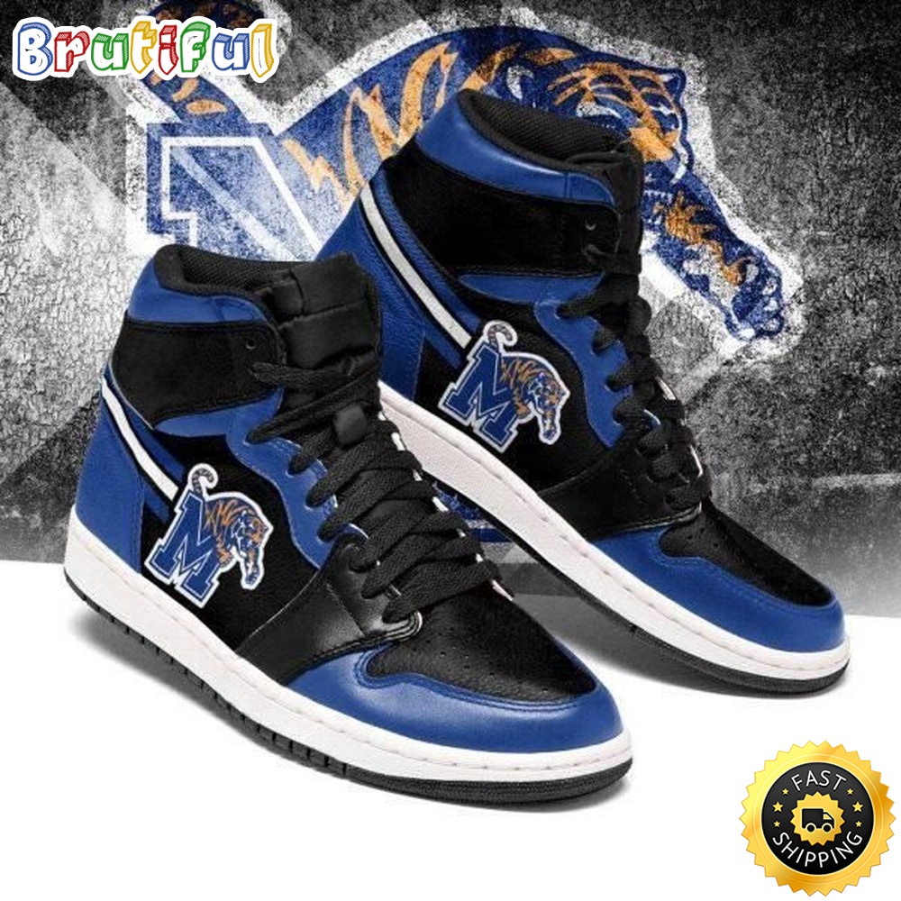 Sportswearmerch Memphis Tigers NCAA AJ1 High Sneakers Shoes For Men And Women