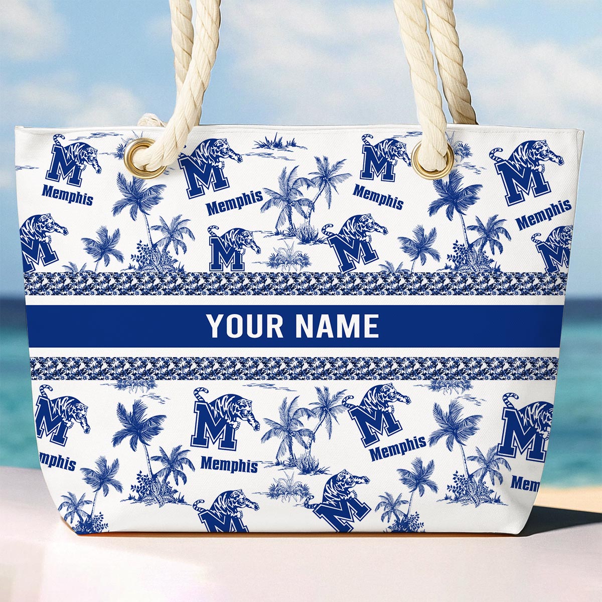 Sportswearmerch Memphis Tigers NCAA Beach Bag For Fan