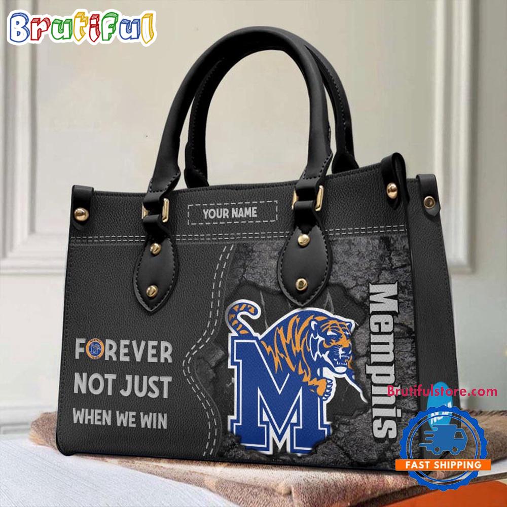 Sportswearmerch Memphis Tigers NCAA Leather Hand Bag For Fan