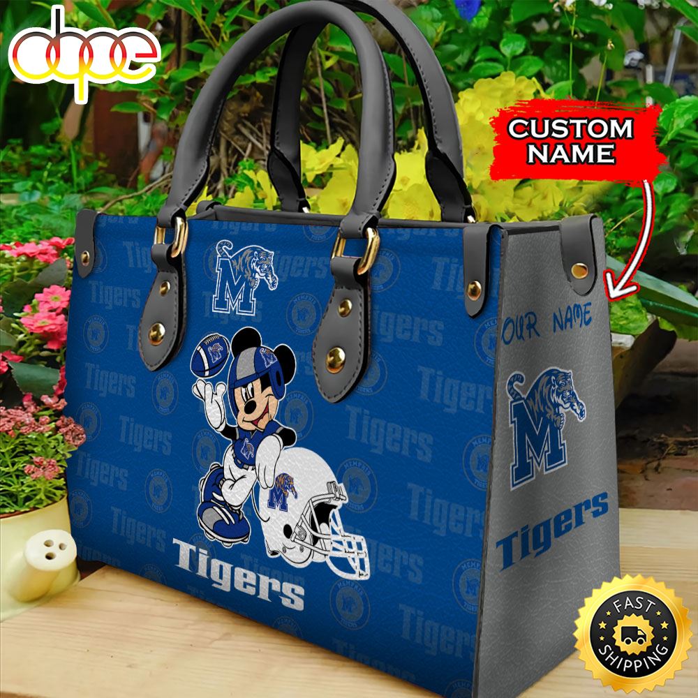 Sportswearmerch Memphis Tigers NCAA Mickey Leather Bag For Fan