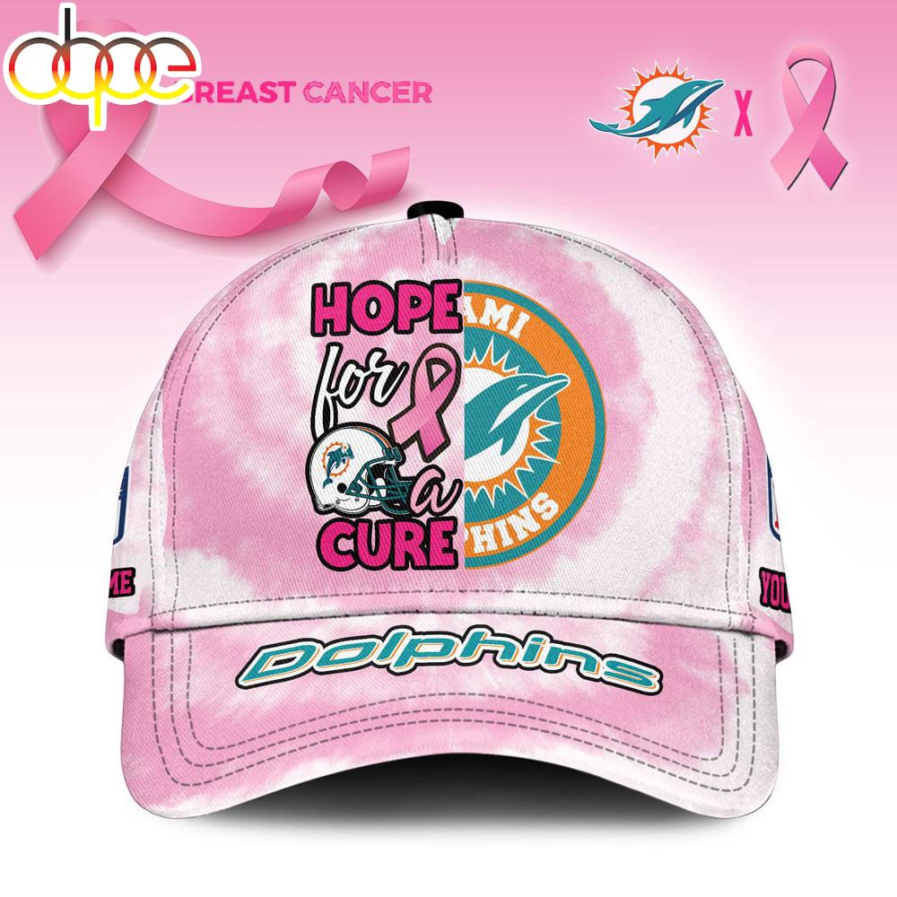 Sportswearmerch Miami Dolphins NFL Breast Cancer Awareness Classic Cap For Fan