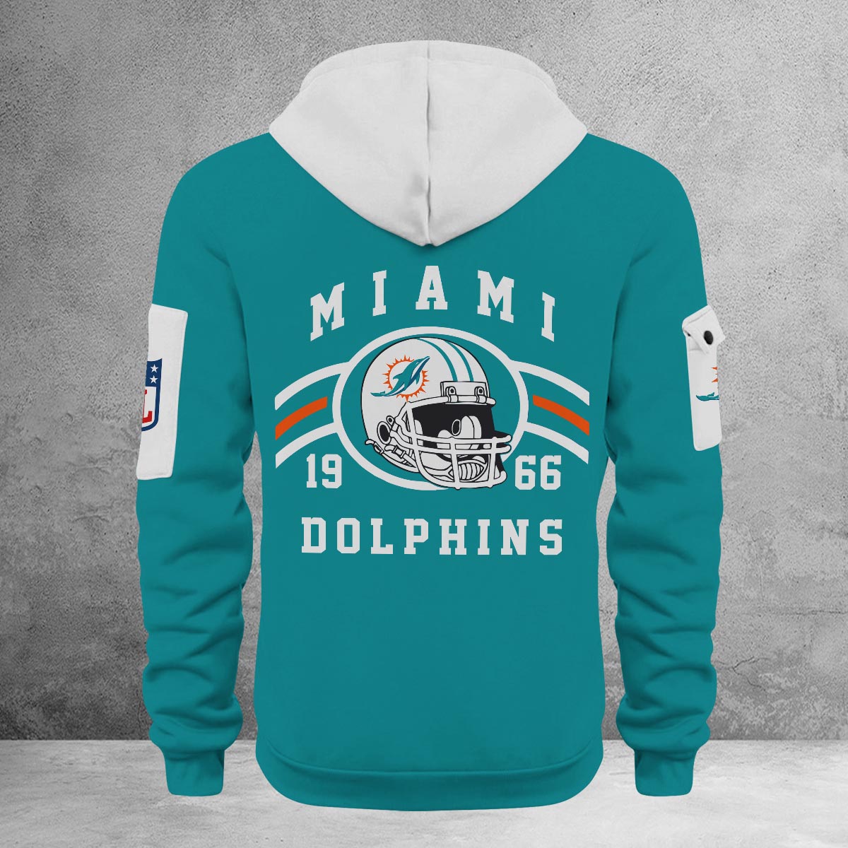 Sportswearmerch Miami Dolphins NFL Half Zip Hoodie For Fan