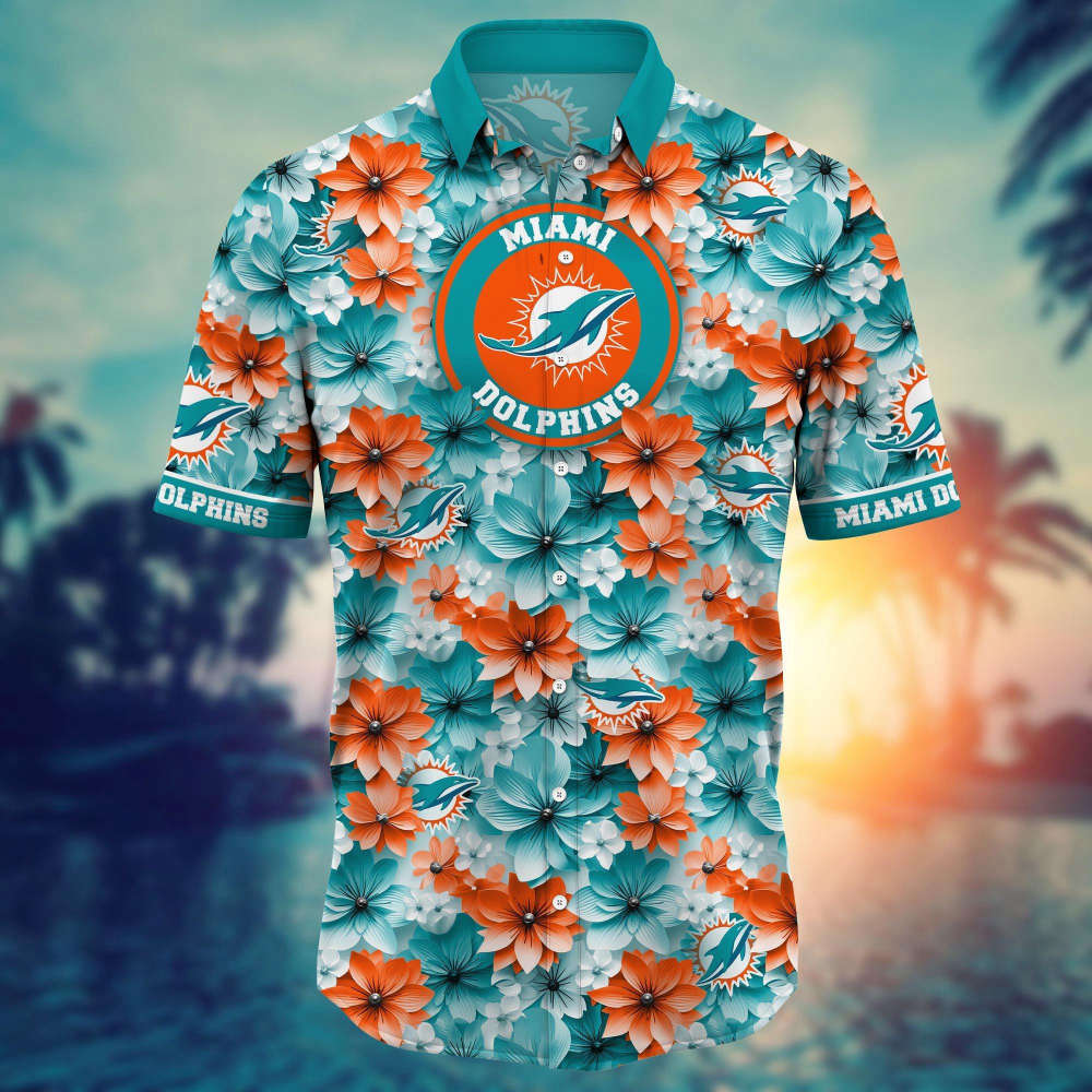 Sportswearmerch Miami Dolphins NFL Personalized Hawaiian Shirt For Fan