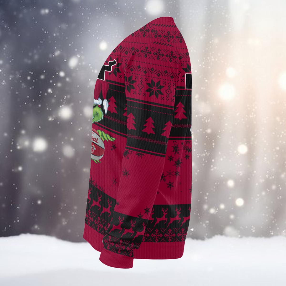 Sportswearmerch Miami Heat NBA x Grinch Christmas Ugly Sweater For Fans