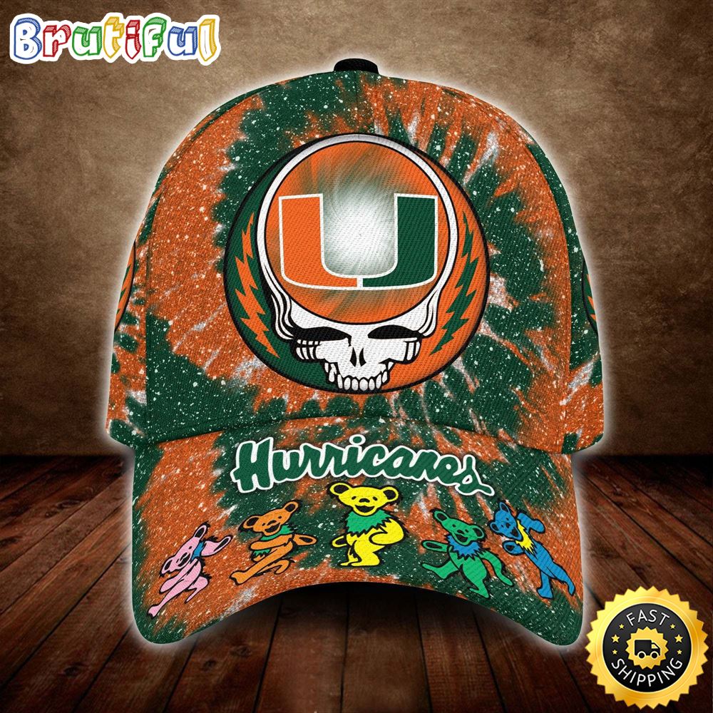 Sportswearmerch Miami Hurricanes NCAA Classic Cap For Fan