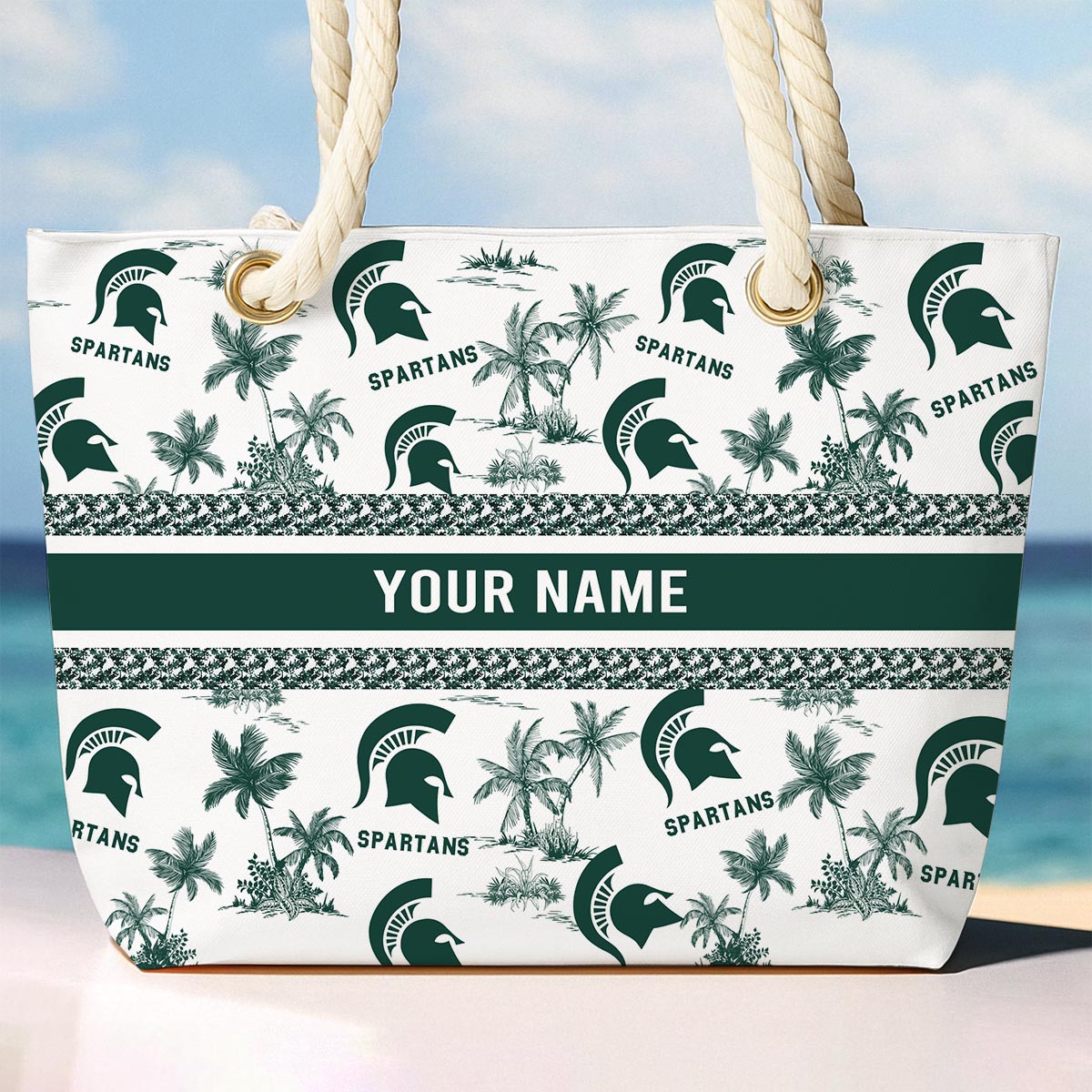 Sportswearmerch Michigan State Spartans NCAA Beach Bag For Fan