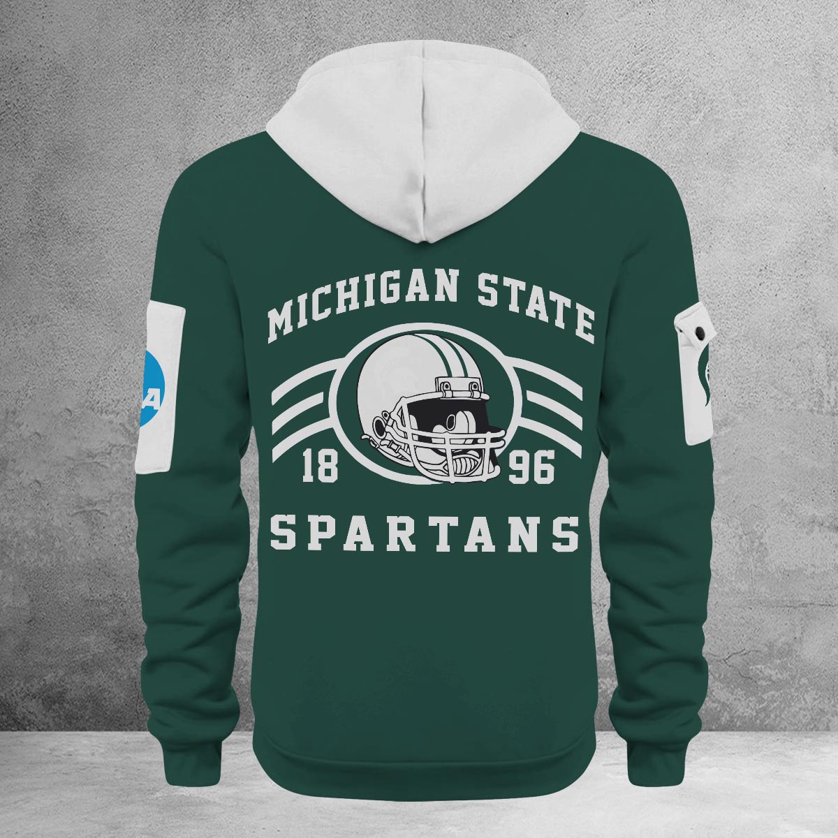 Sportswearmerch Michigan State Spartans NCAA Half Zip Hoodie Personalized For Fan