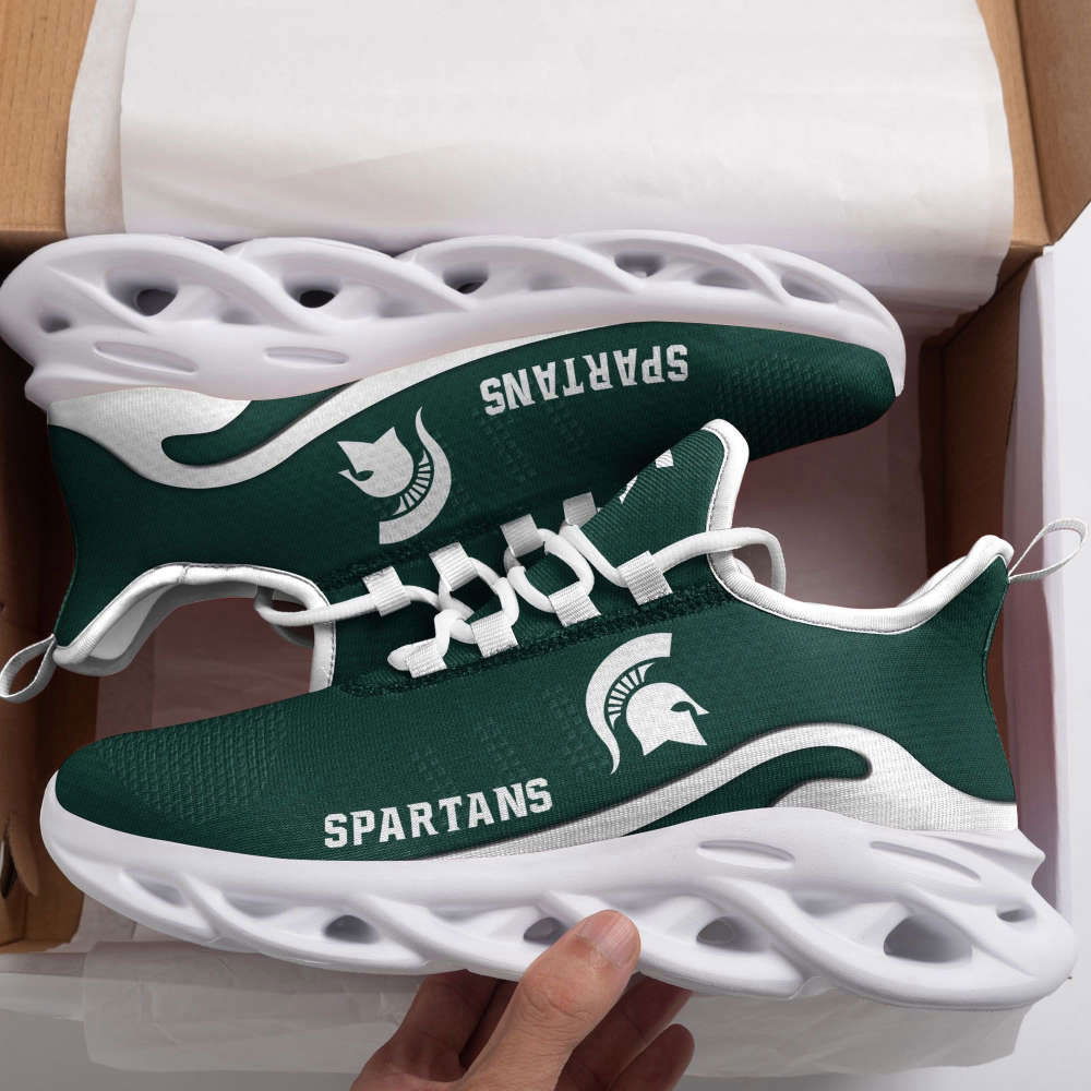 Sportswearmerch Michigan State Spartans NCAA Max Soul Shoes Sneakers For Men And Women