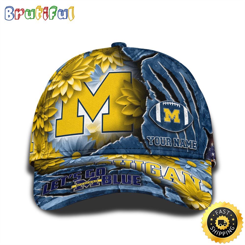 Sportswearmerch Michigan Wolverines NCAA Classic Cap For Fan