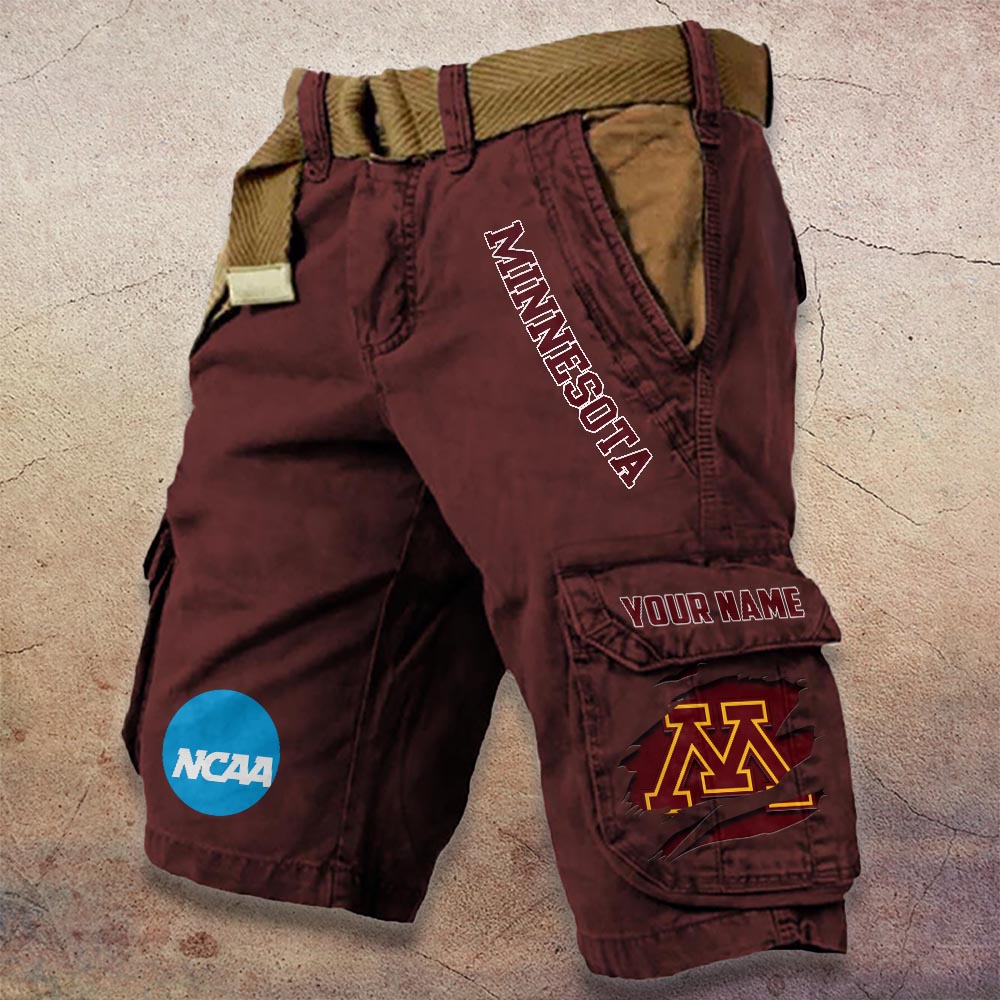 Sportswearmerch Minnesota Golden Gophers NCAA Denim Short For Fan