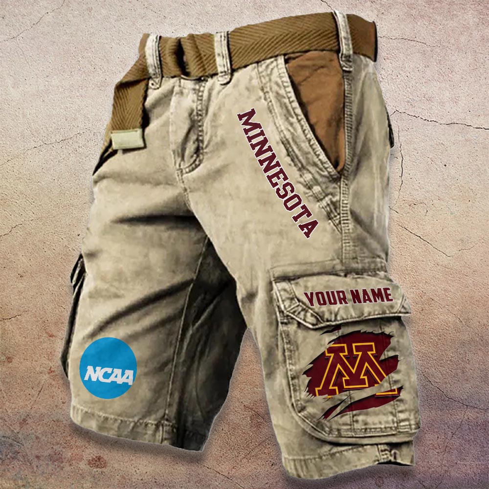 Sportswearmerch Minnesota Golden Gophers NCAA Denim Short For Fan