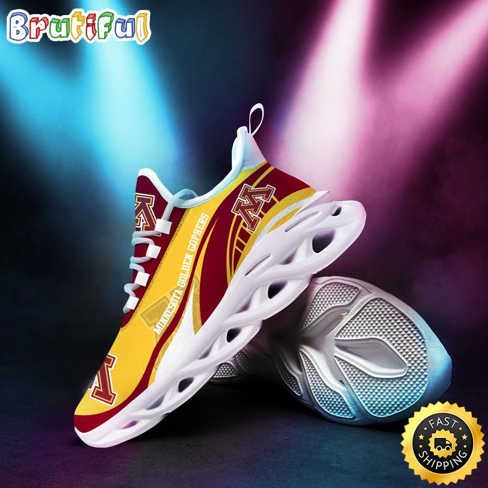 Sportswearmerch Minnesota Golden Gophers NCAA Sneakers Max Soul Shoes For Fan