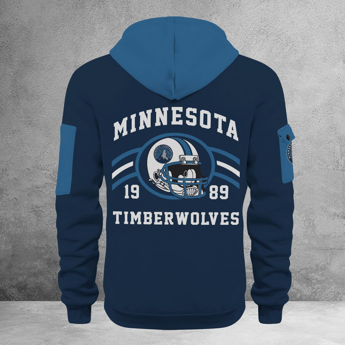 Sportswearmerch Minnesota Timberwolves NBA Half Zip Hoodie Personalized For Fan