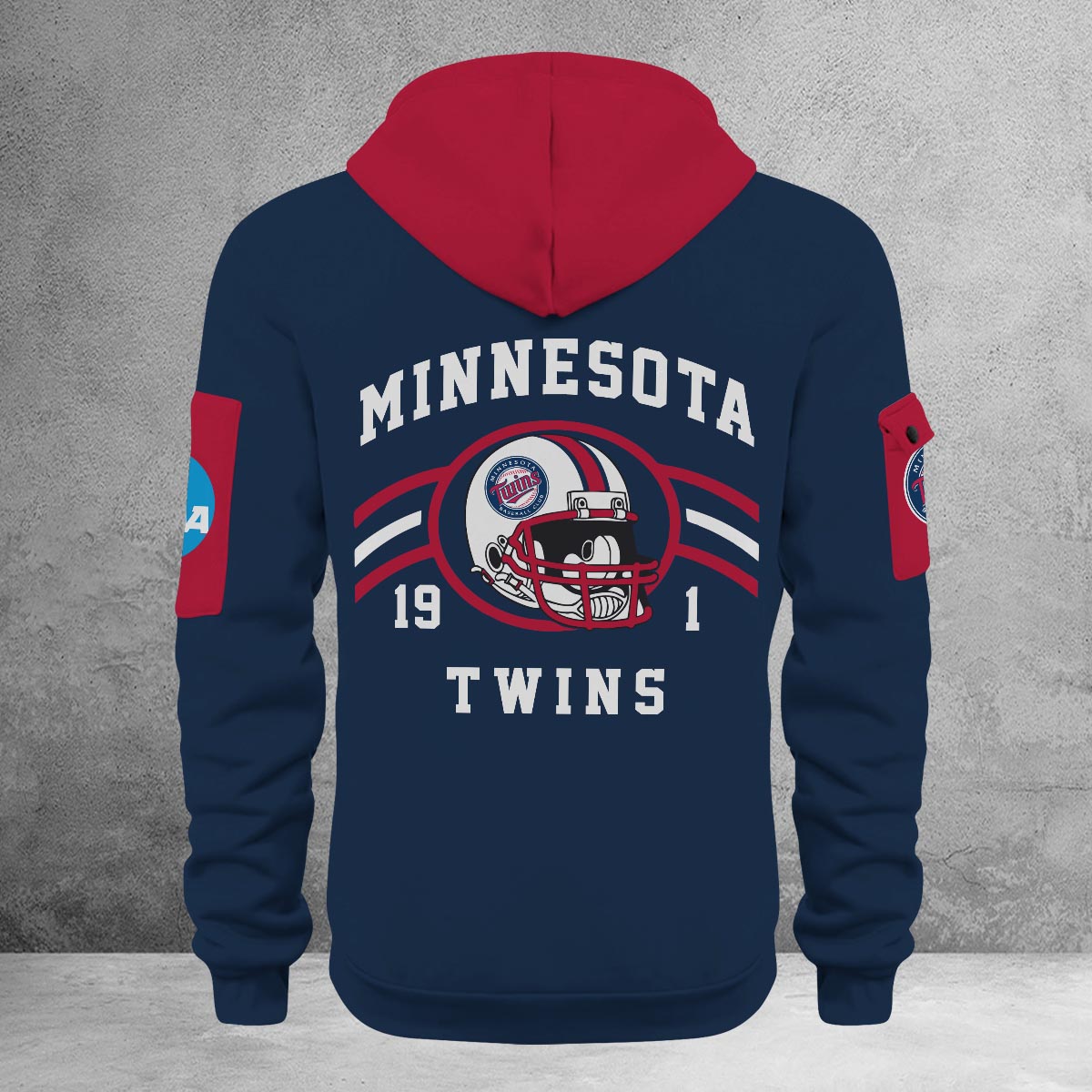 Sportswearmerch Minnesota Twins MLB Half Zip Hoodie Personalized For Fan