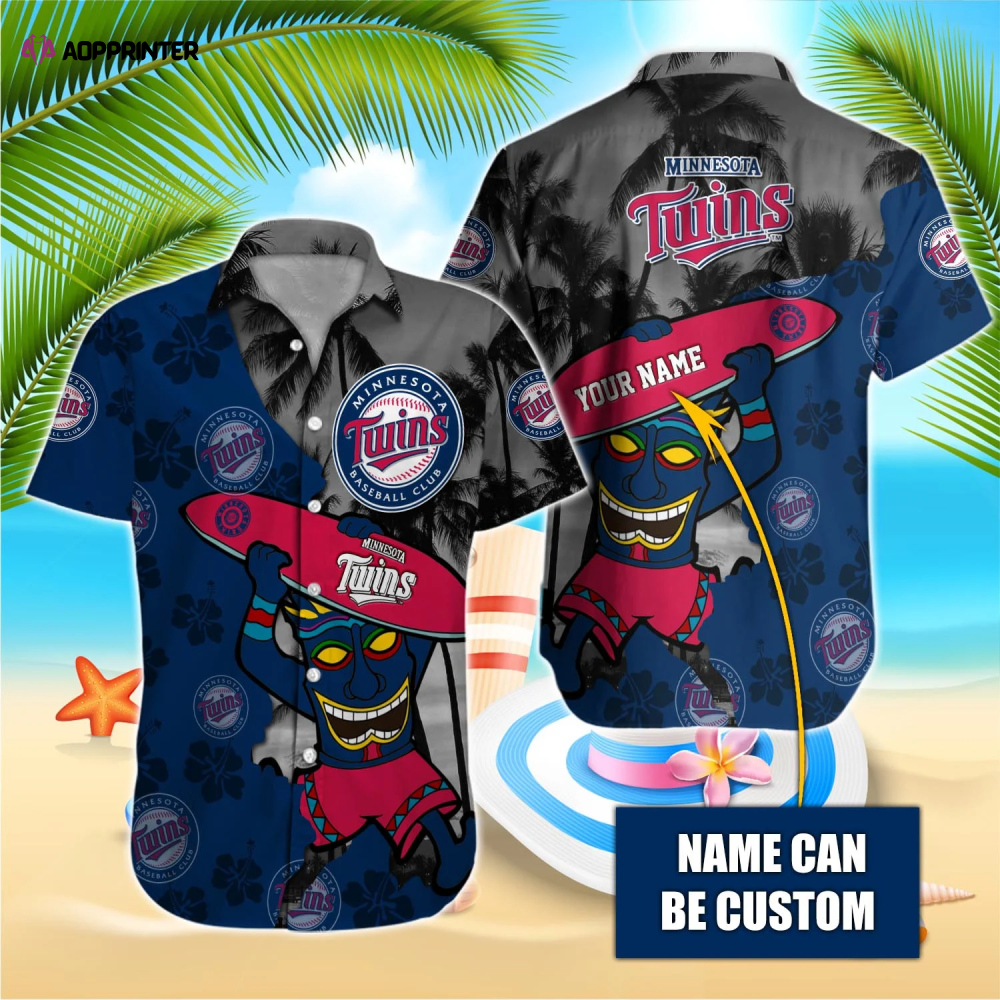 Sportswearmerch Minnesota Twins MLB Personalized Hawaiian Shirt For Fan