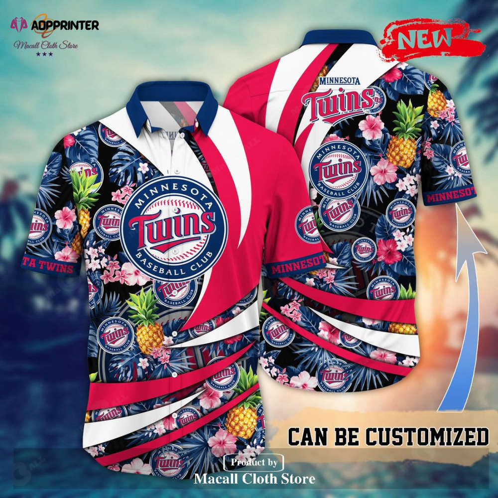 Sportswearmerch Minnesota Twins MLB Personalized Hawaiian Shirt For Fan