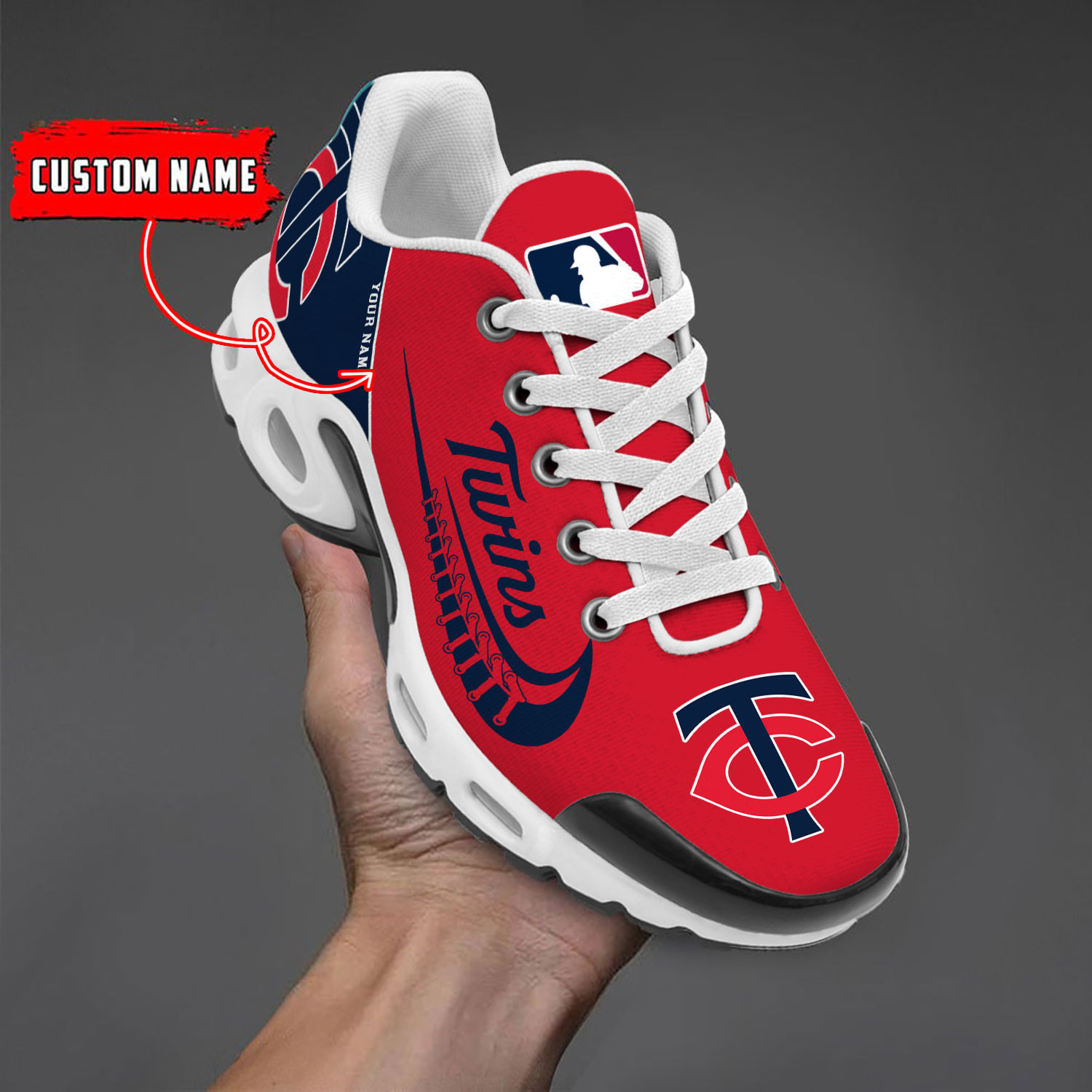 Sportswearmerch Minnesota Twins MLB TN Shoes Sneakers For Men And Women