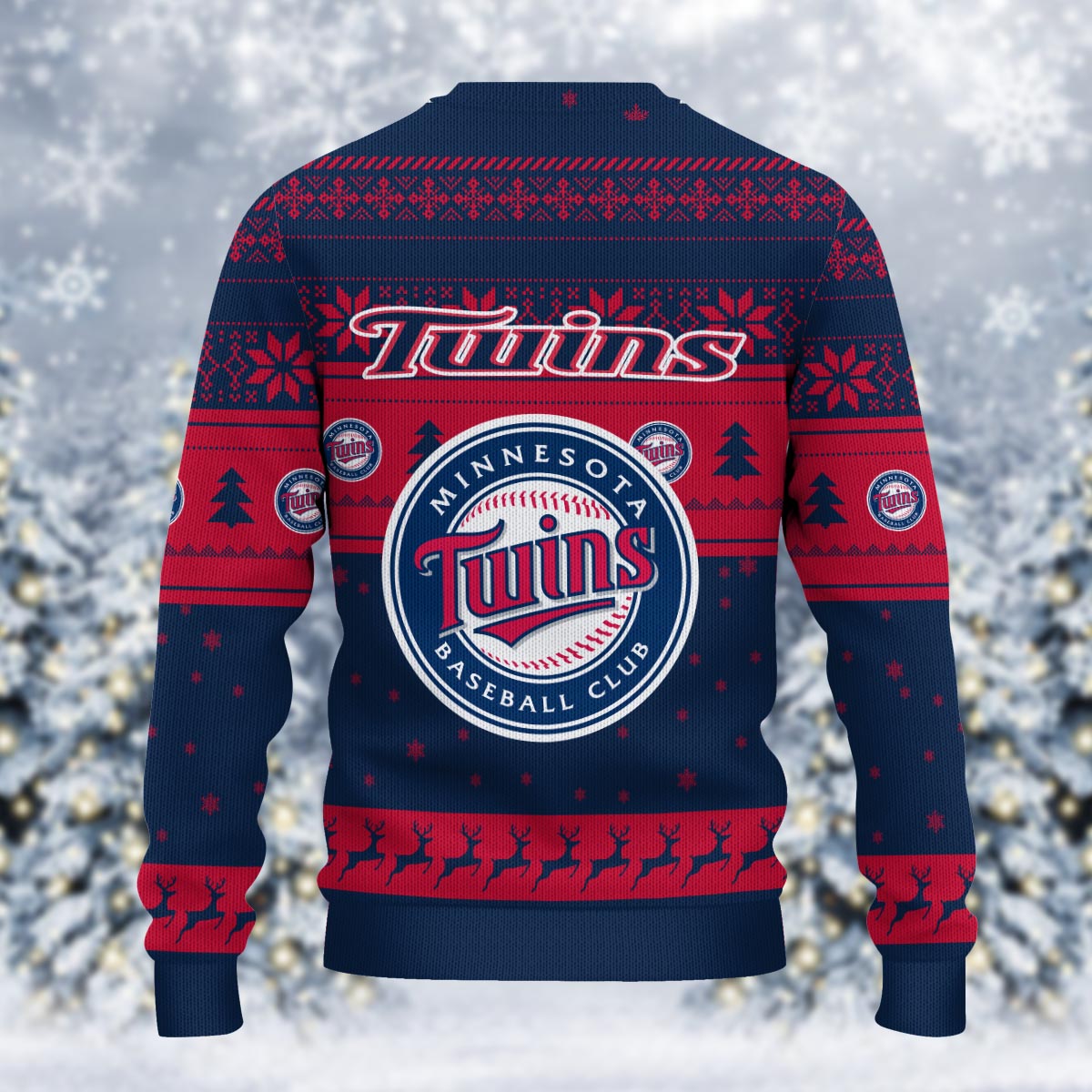 Sportswearmerch Minnesota Twins MLB x Grinch Christmas Ugly Sweater For Fans