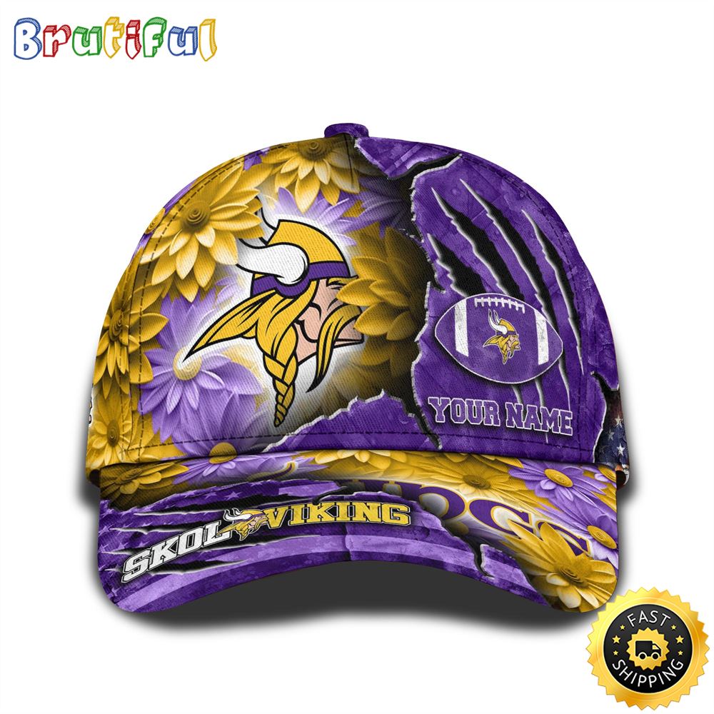 Sportswearmerch Minnesota Vikings NFL Classic Cap For Fan