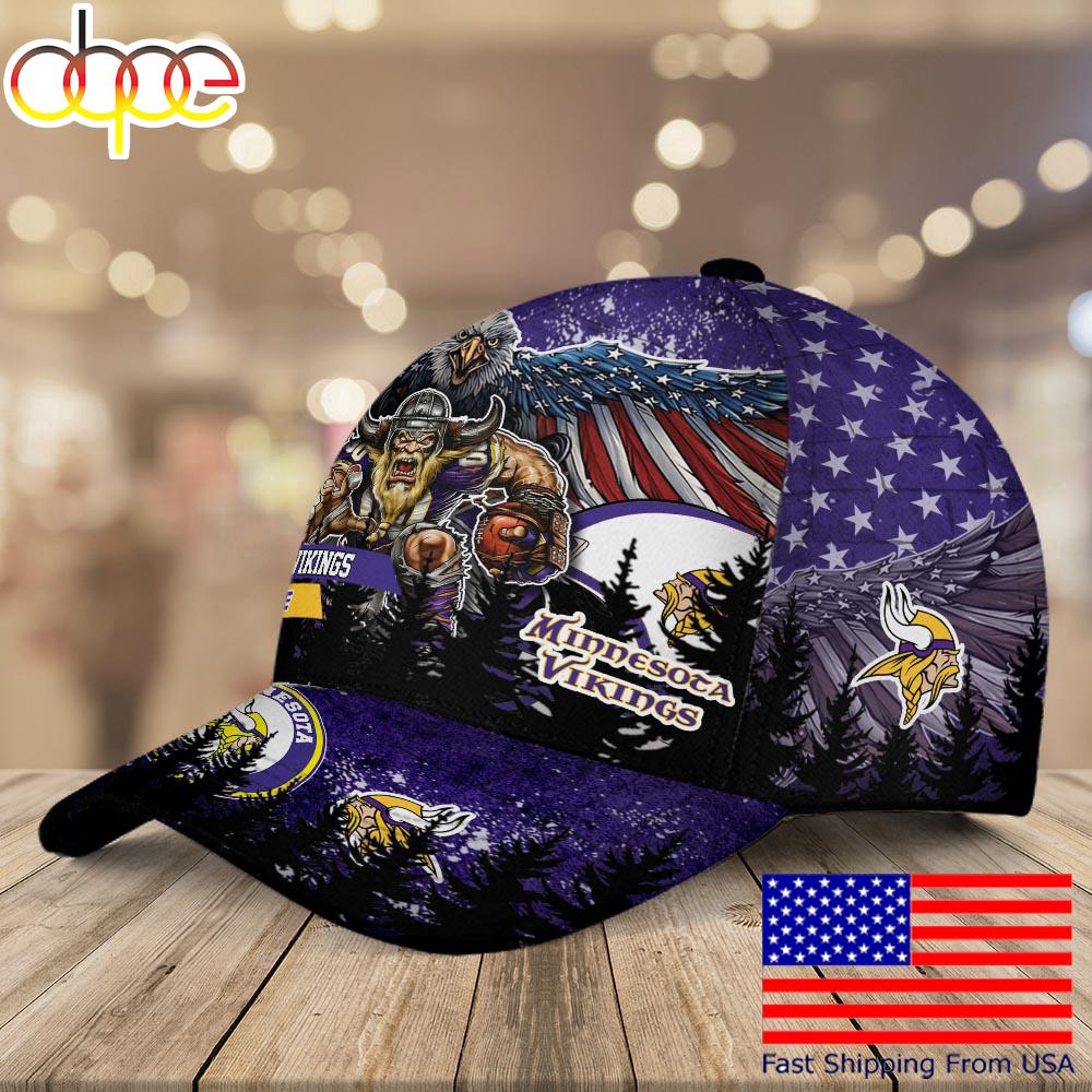 Sportswearmerch Minnesota Vikings NFL Classic Cap For Fan