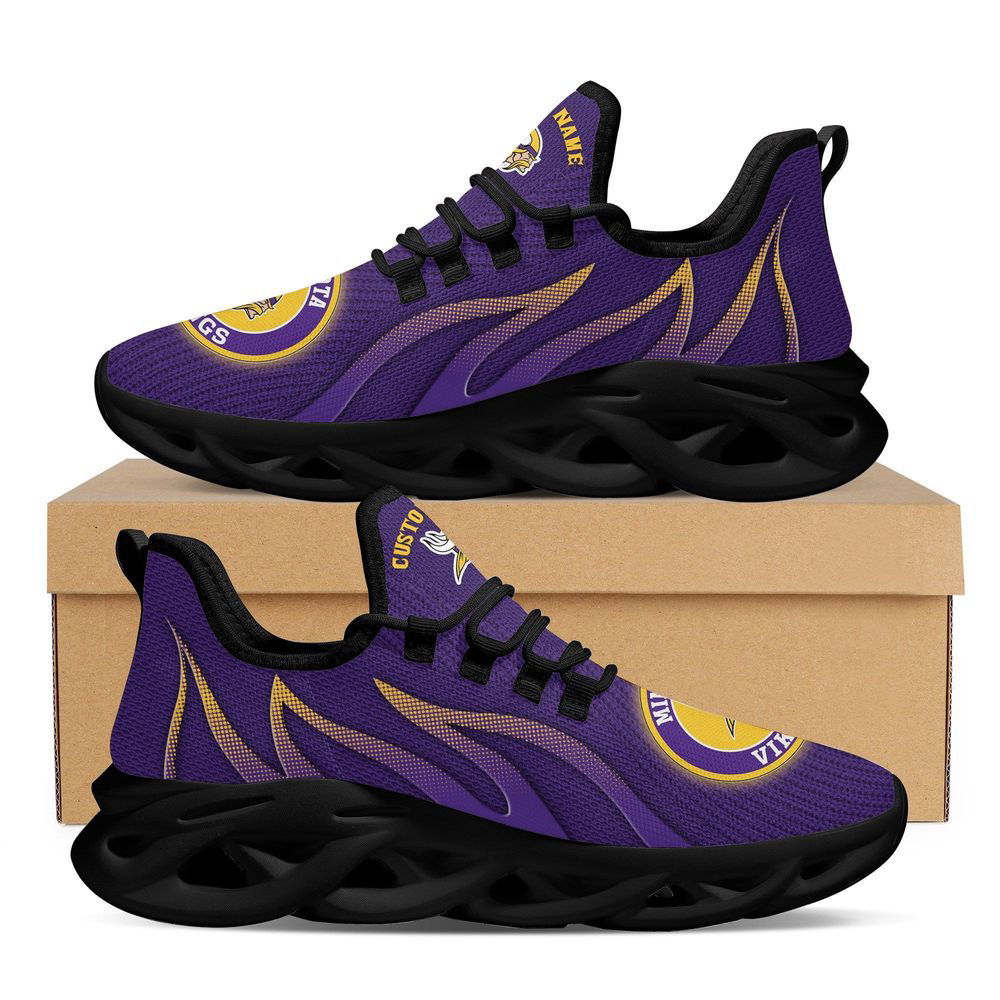 Sportswearmerch Minnesota Vikings NFL Max Soul Shoes Sneakers For Men And Women