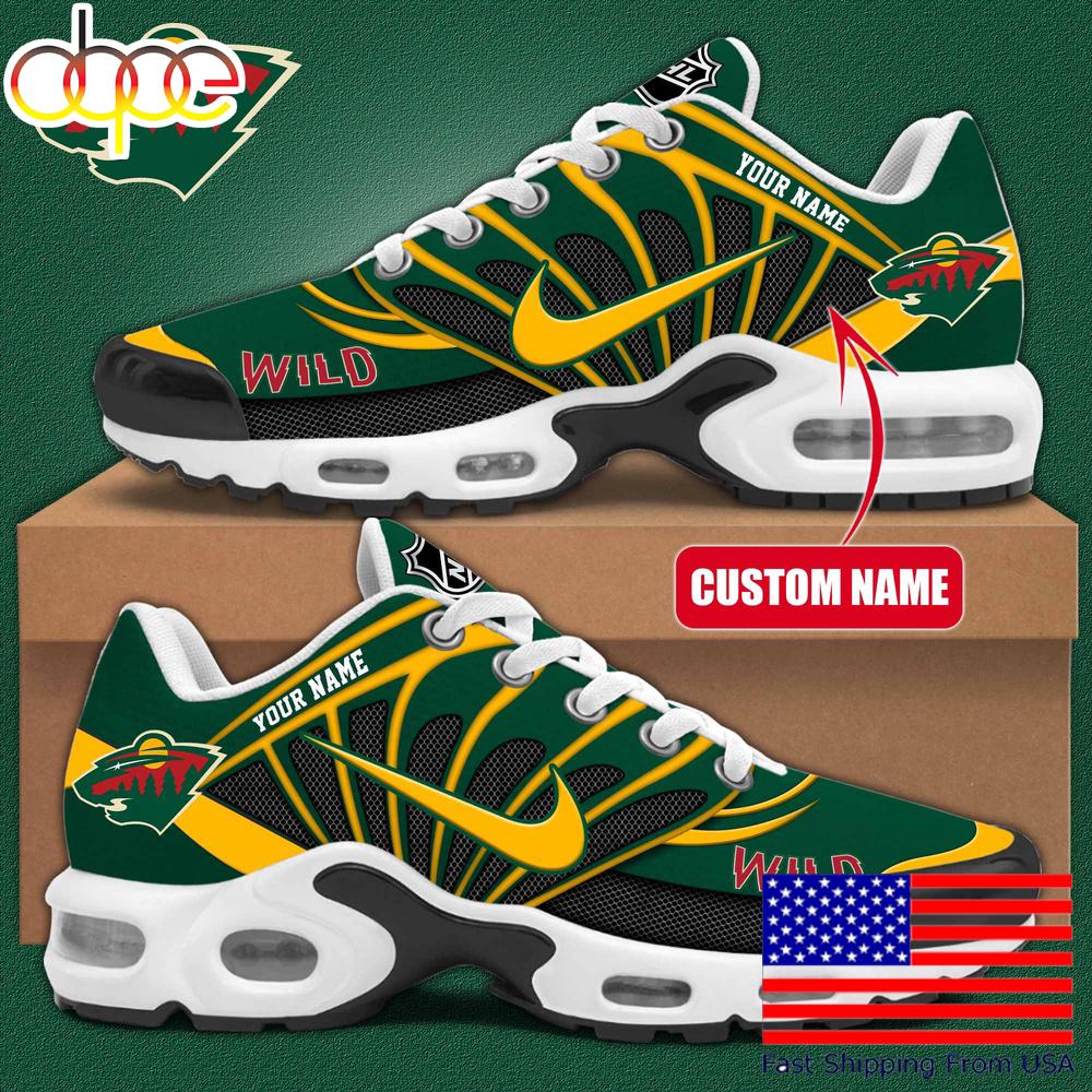 Sportswearmerch Minnesota Wild NHL Max Soul Shoes Sneakers For Men And Women