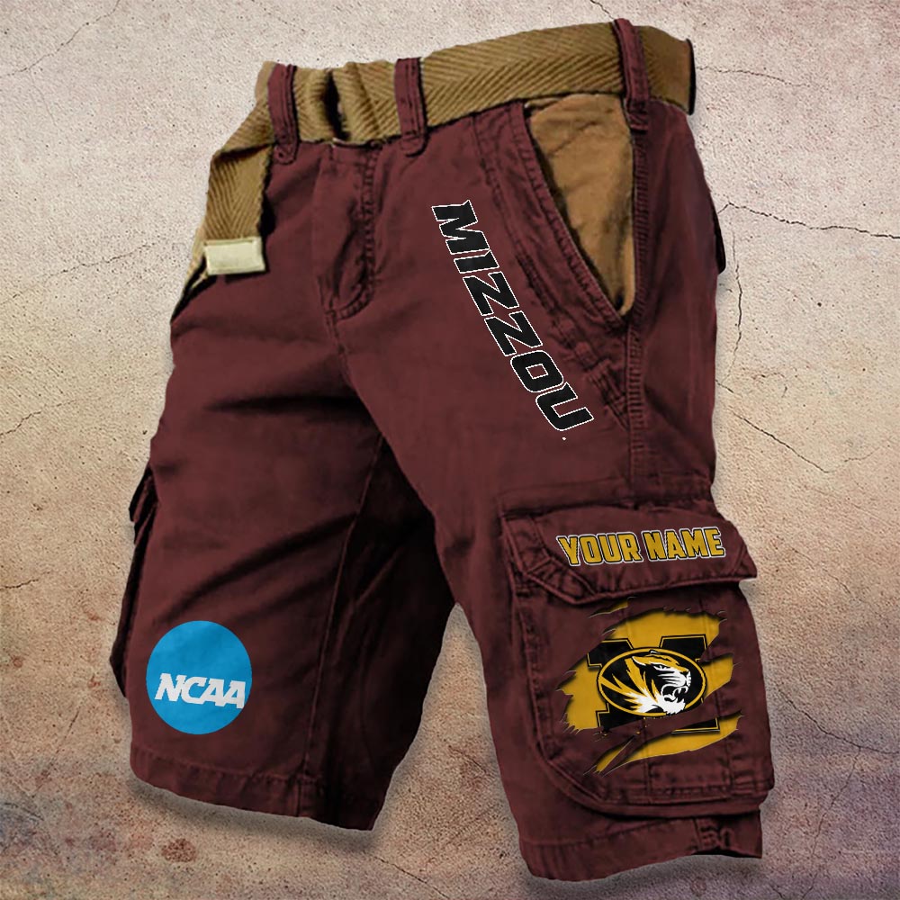 Sportswearmerch Missouri Tigers NCAA Denim Short For Fan