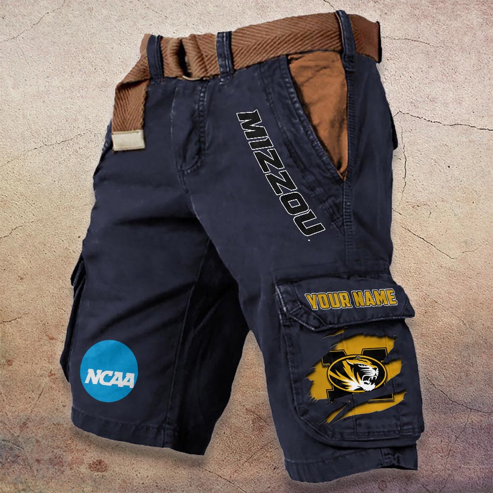 Sportswearmerch Missouri Tigers NCAA Denim Short For Fan