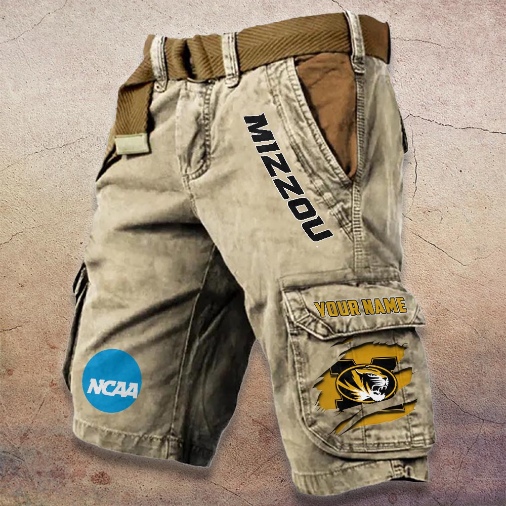 Sportswearmerch Missouri Tigers NCAA Denim Short For Fan