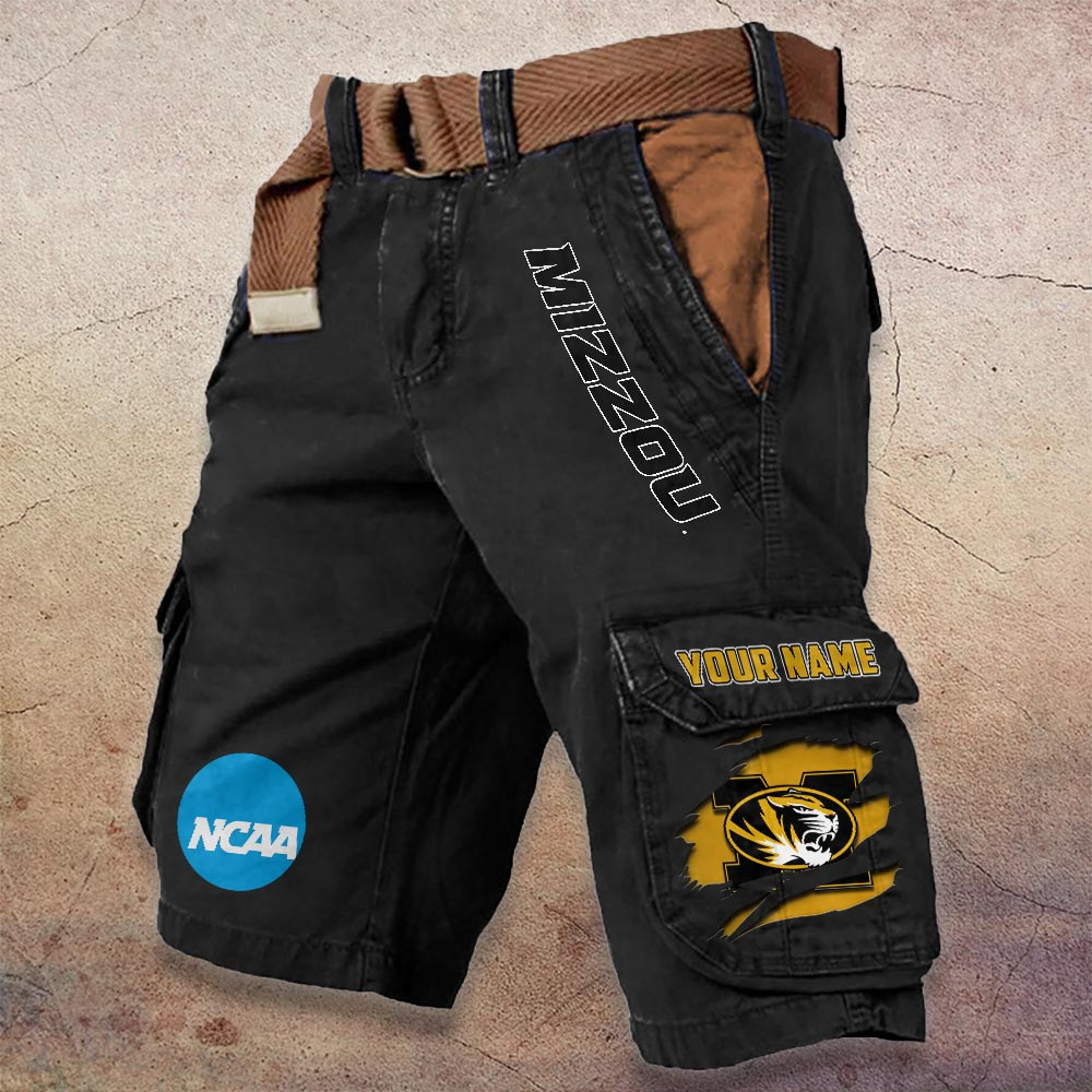 Sportswearmerch Missouri Tigers NCAA Denim Short For Fan