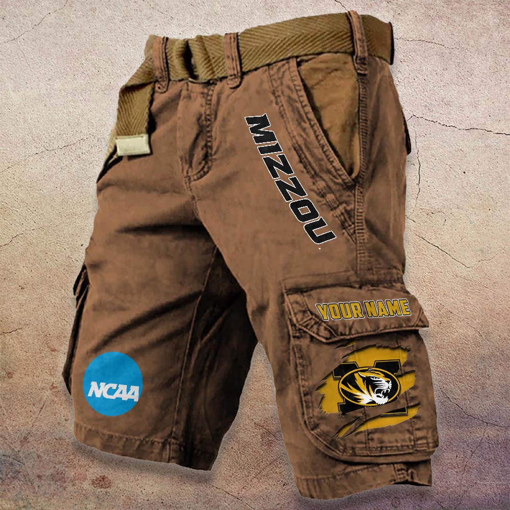 Sportswearmerch Missouri Tigers NCAA Denim Short For Fan